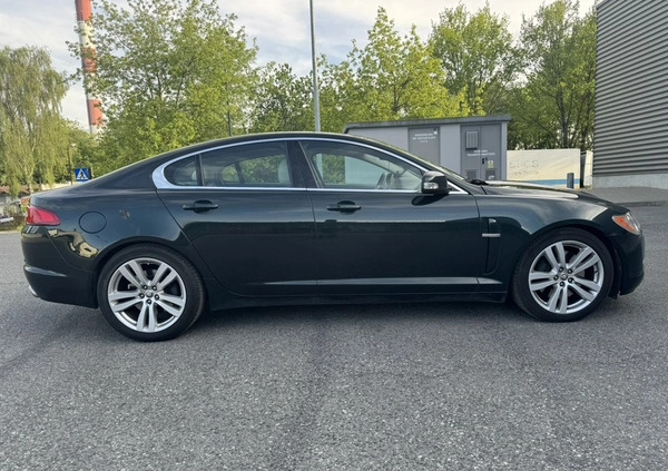 Jaguar XF cena 58000 przebieg: 164000, rok produkcji 2008 z Łódź małe 92